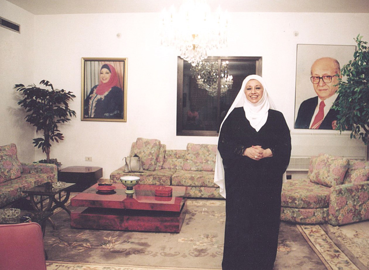 نجاح سلام في منزلها