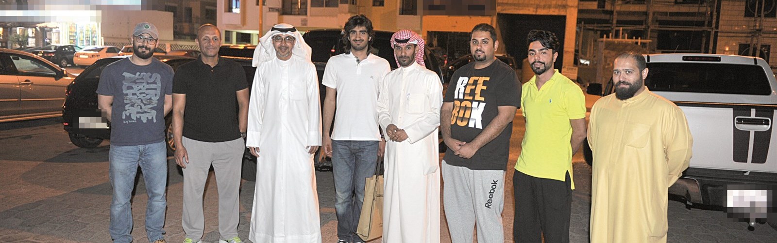 فريق اللجنة المشتركة بعد الانتهاء من الحملة (تصوير نور هنداوي)