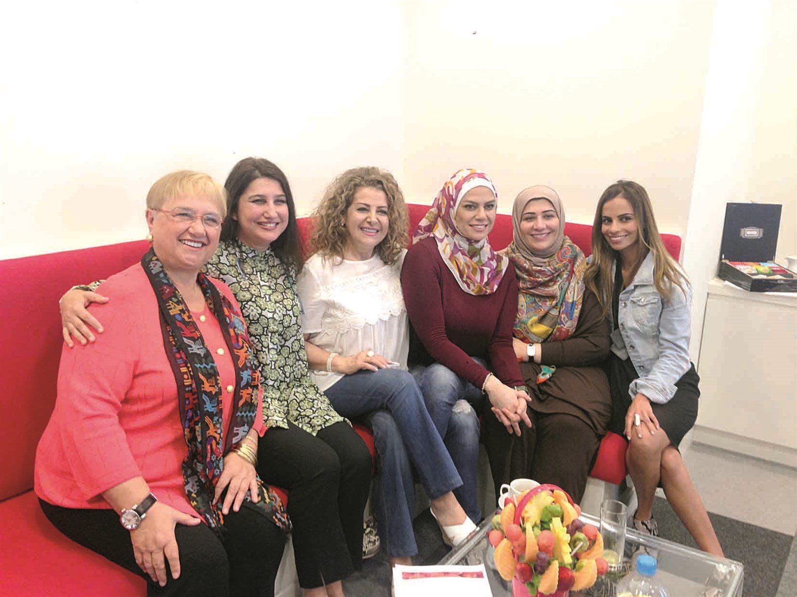 لقطة جماعية لعدد من شيفات «فتافيت»