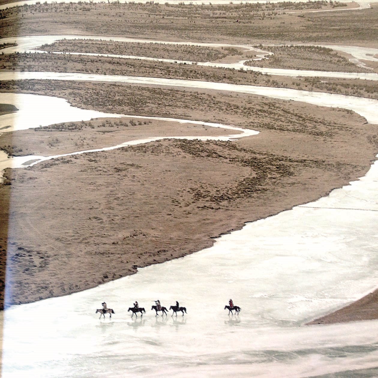 صورة من أعمال فنان باكستاني معروضة