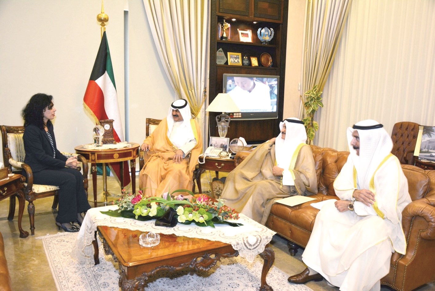 ...ومستقبلاً سفيرة سلوفينيا