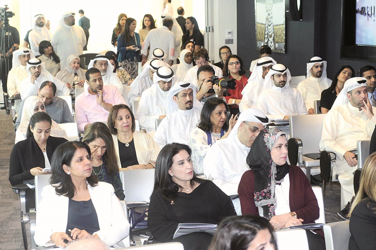 جانب من الحضور