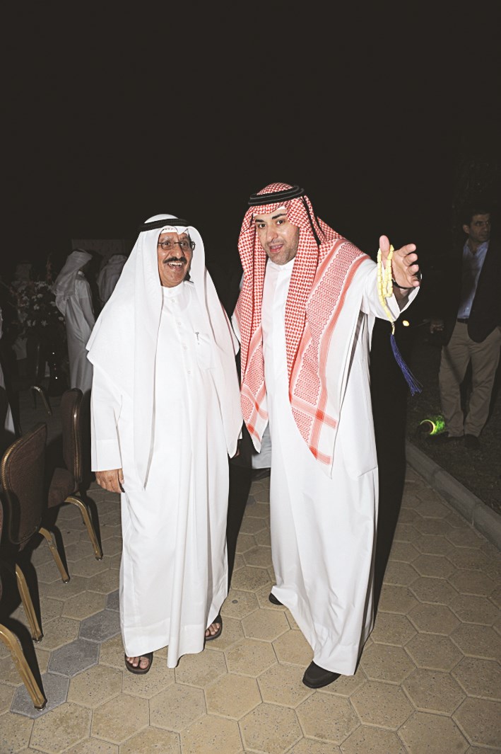 المالك مرحباً بالدكتور براك النون