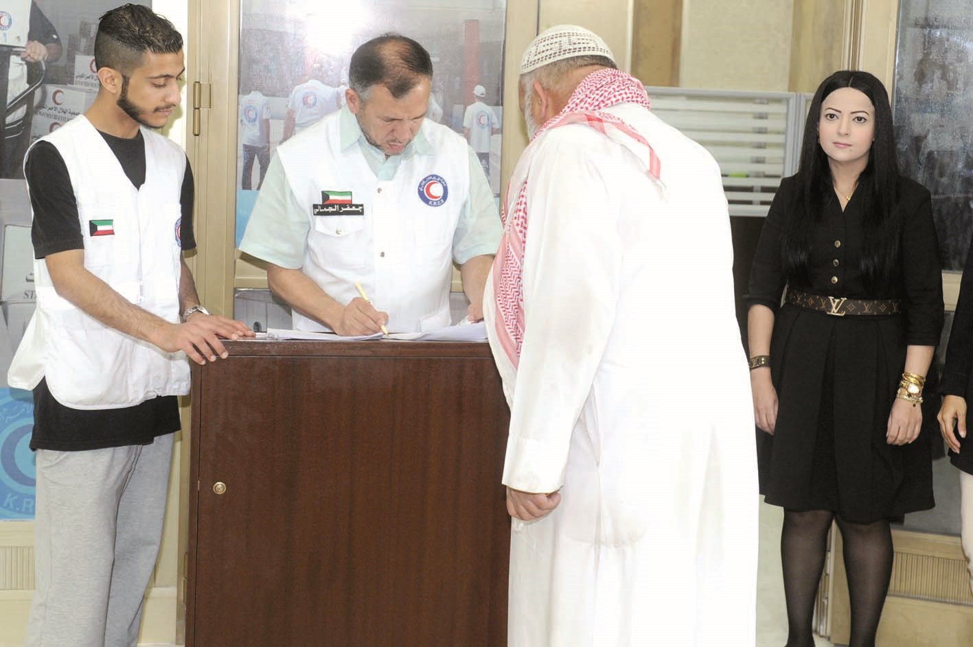 جانب من الحملة