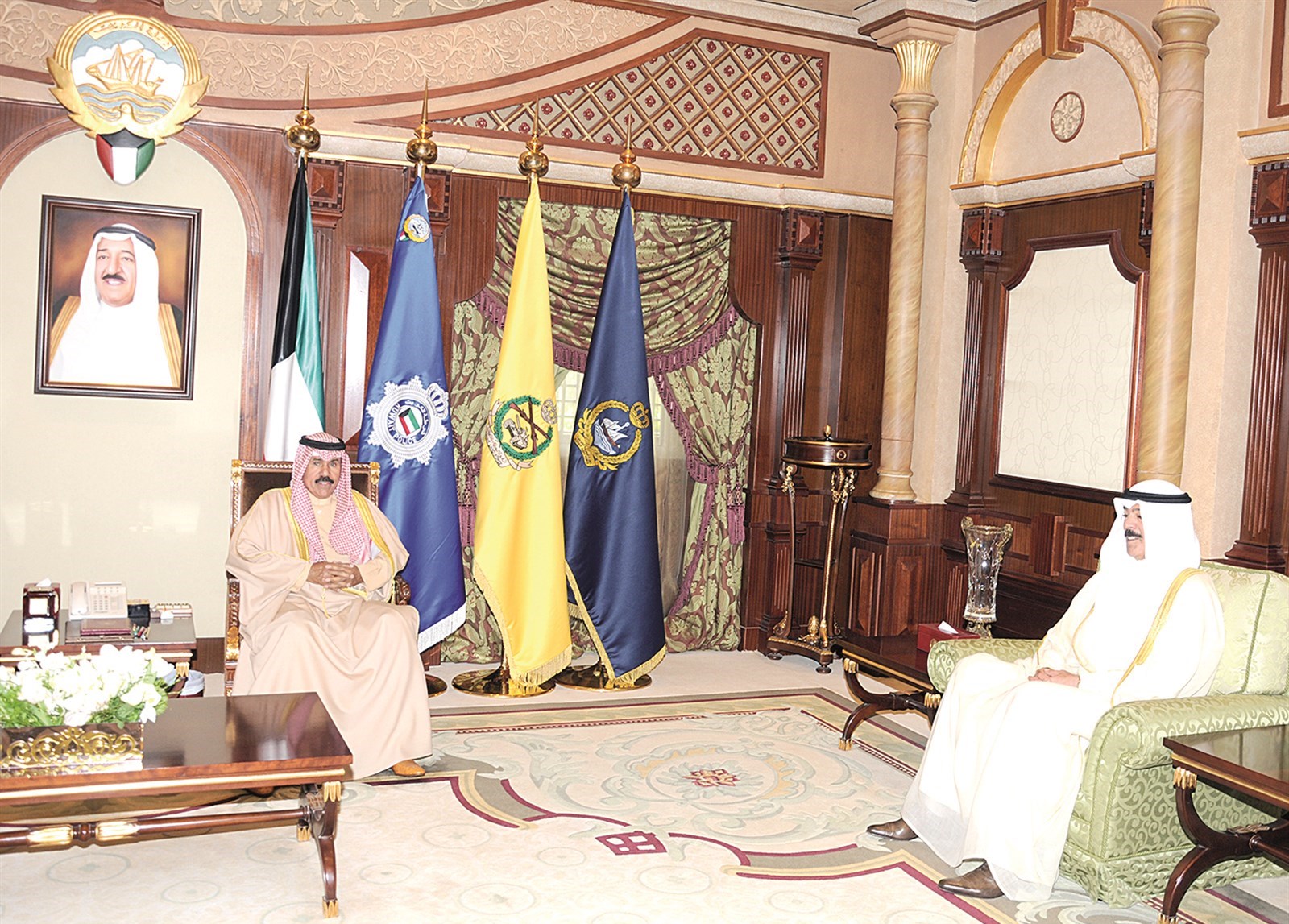 سموه مستقبلا وزير الداخلية