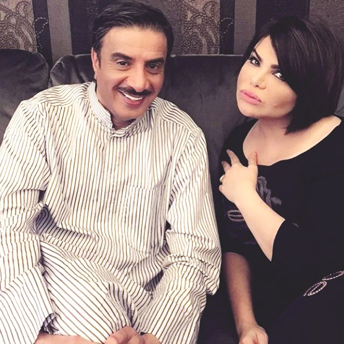 مها مع حسين المنصور في «الوجه المستعار»