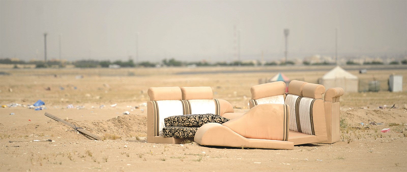 أثاث المخيم... في البر