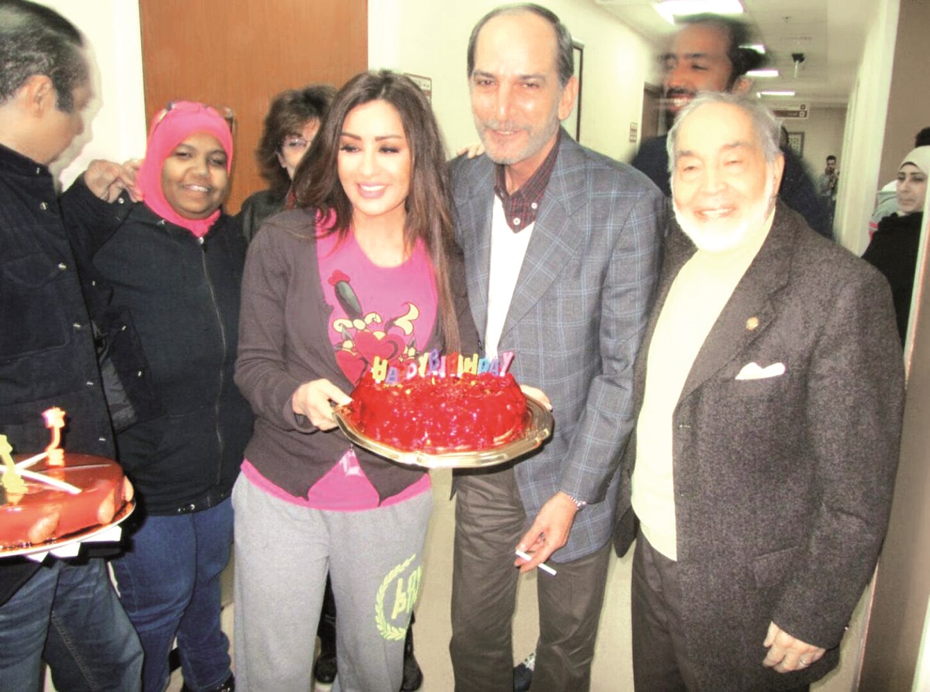 مع هشام سليم ولطيفة في كواليس «كلمة سر»