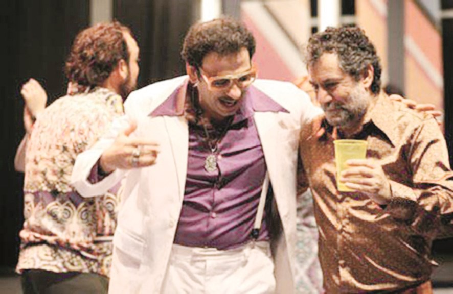 طلال الجردي ومحمد عقيل على الخشبة