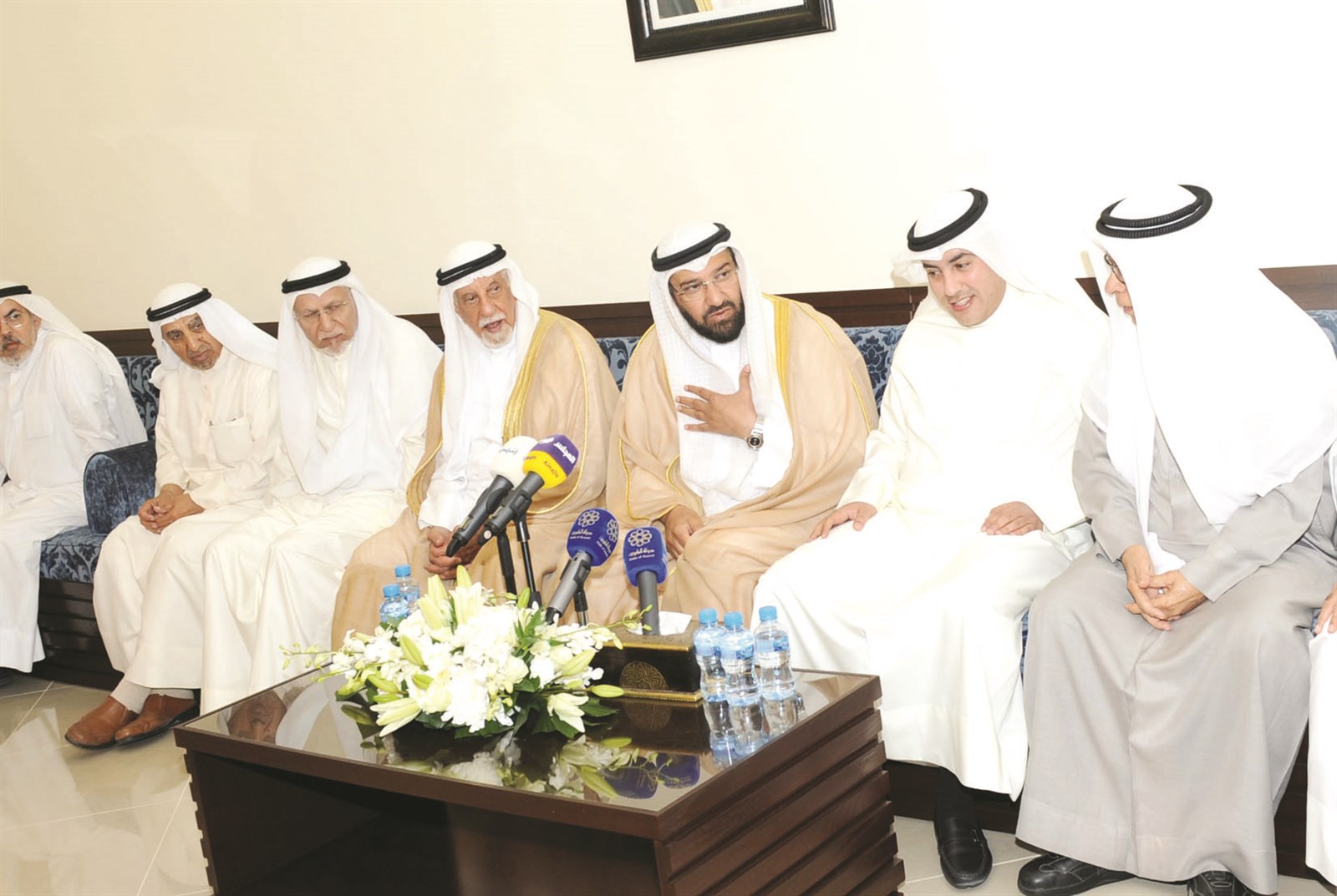 العمير وحديث مع المنيفي وفهد المعجل وعبدالعزيز الغنام