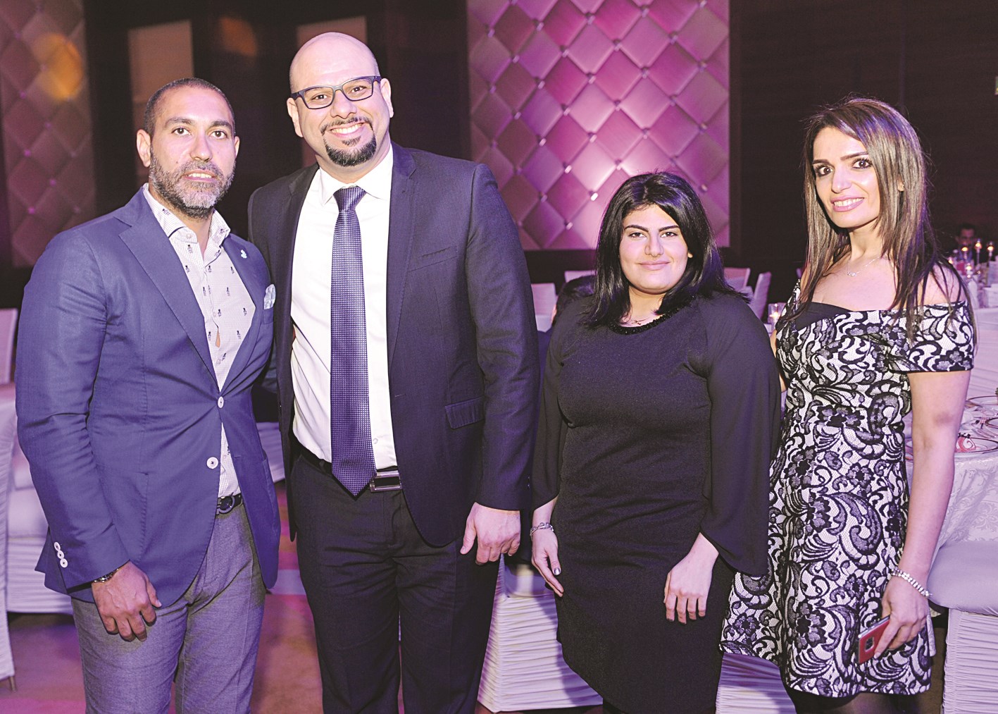 جولي سعد ودانة جابر وفراس قاهرية ونائل حلبي