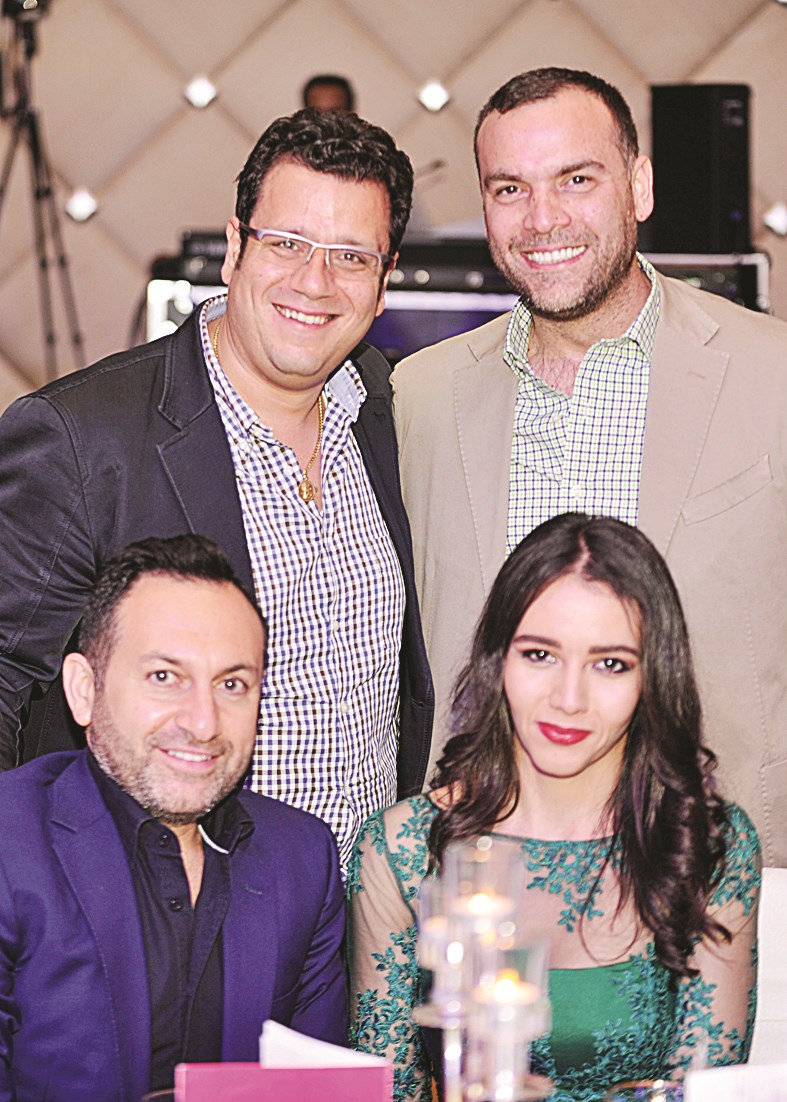 سمر نعوم و نور جاجو و سعد حكيم و ستيف ماركو