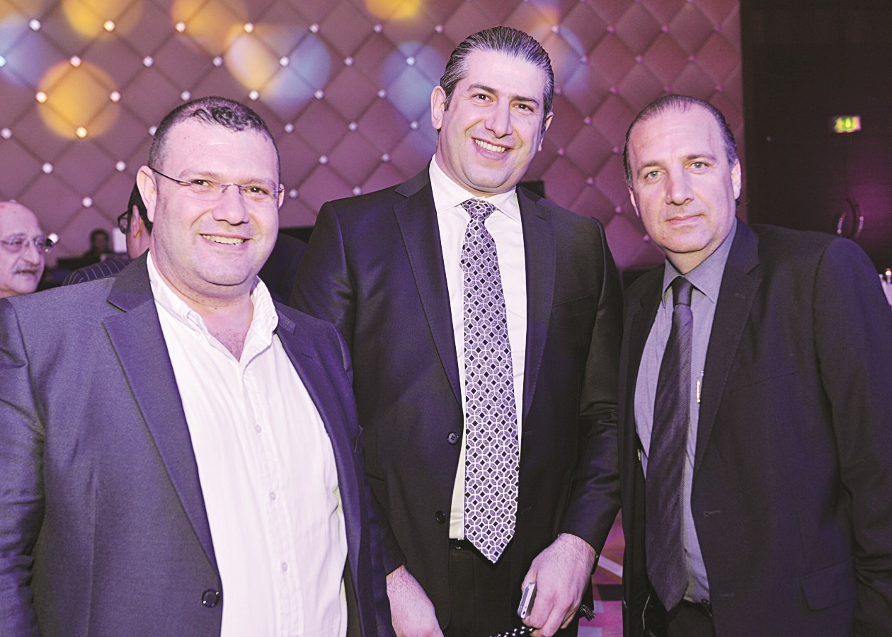 عبدو قاعي وإياد سيف الدين وعمر ضرغام