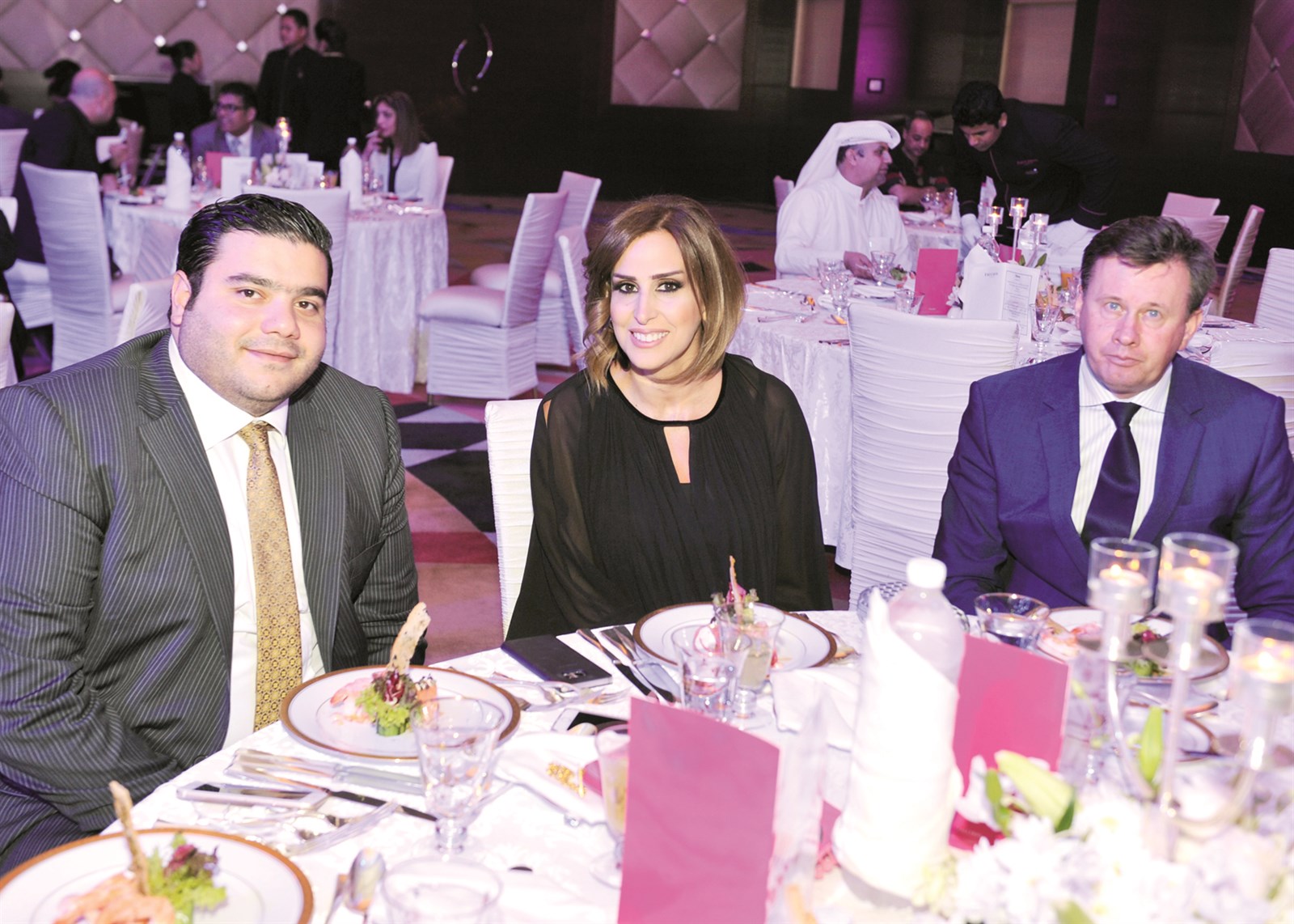 ايغور راكوشا وإيناس عبدالعزيز ونواف ناجيا