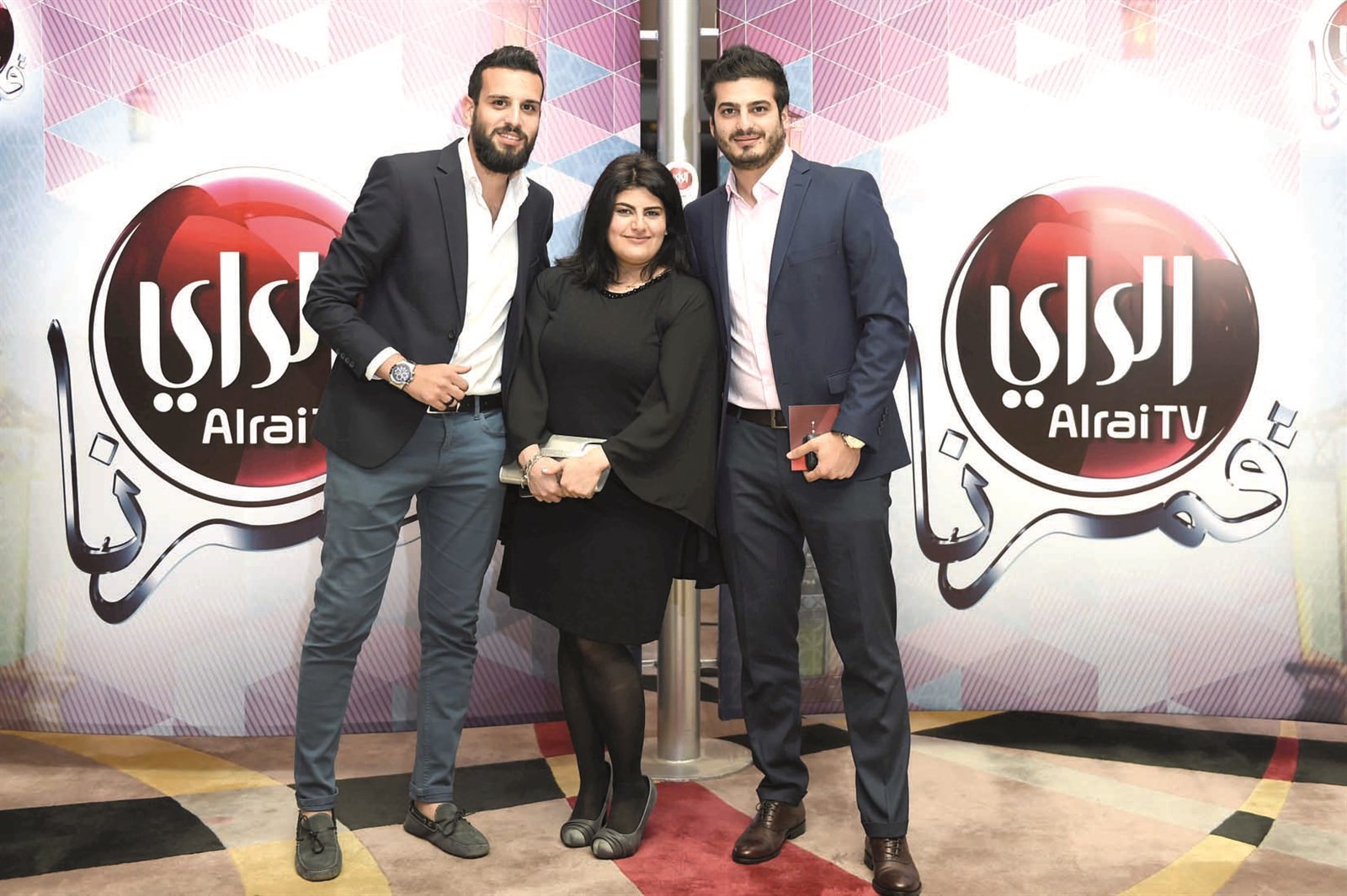 نديم سلوم ودانا جابر وفادي حداد