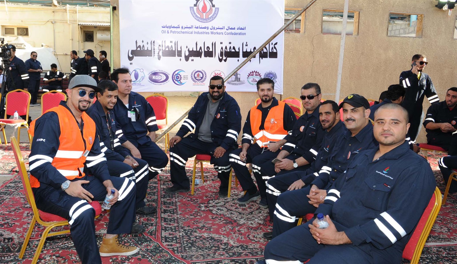 المضربون من كل شركات النفط