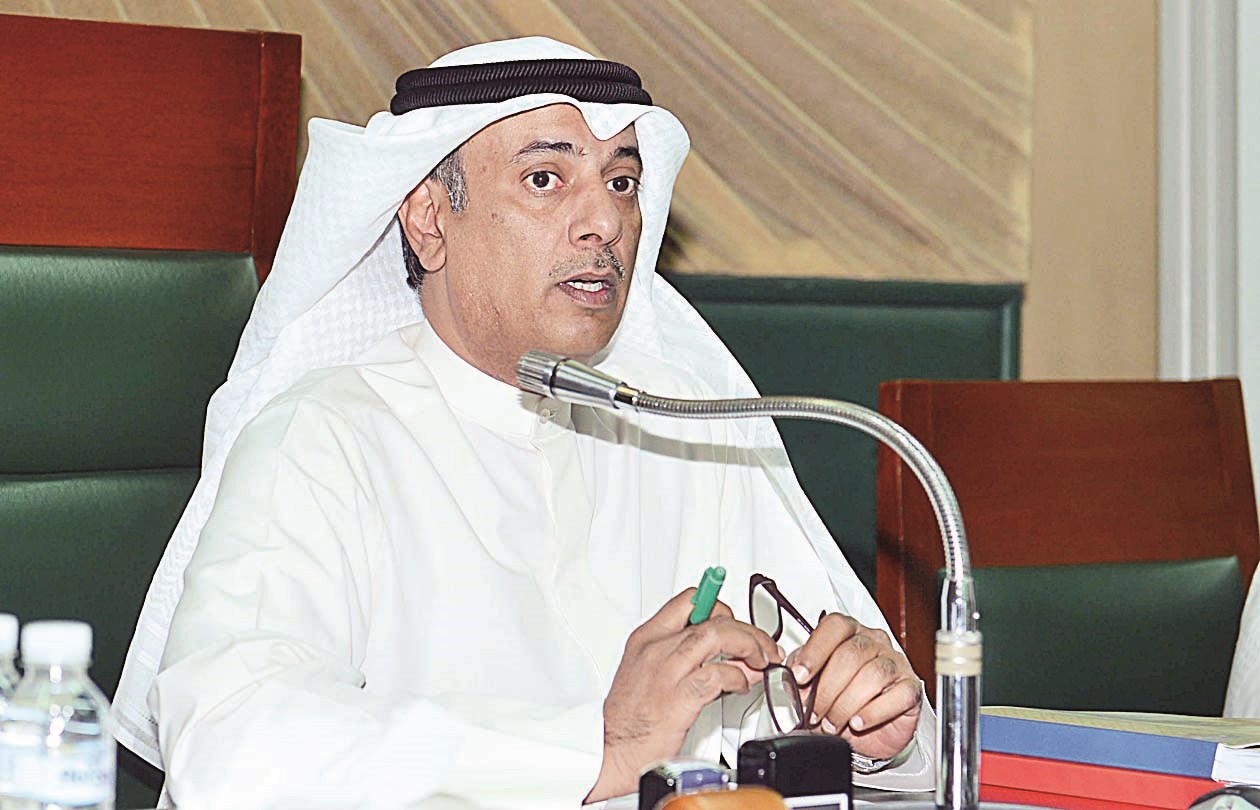 مهلهل الخالد خلال الجلسة