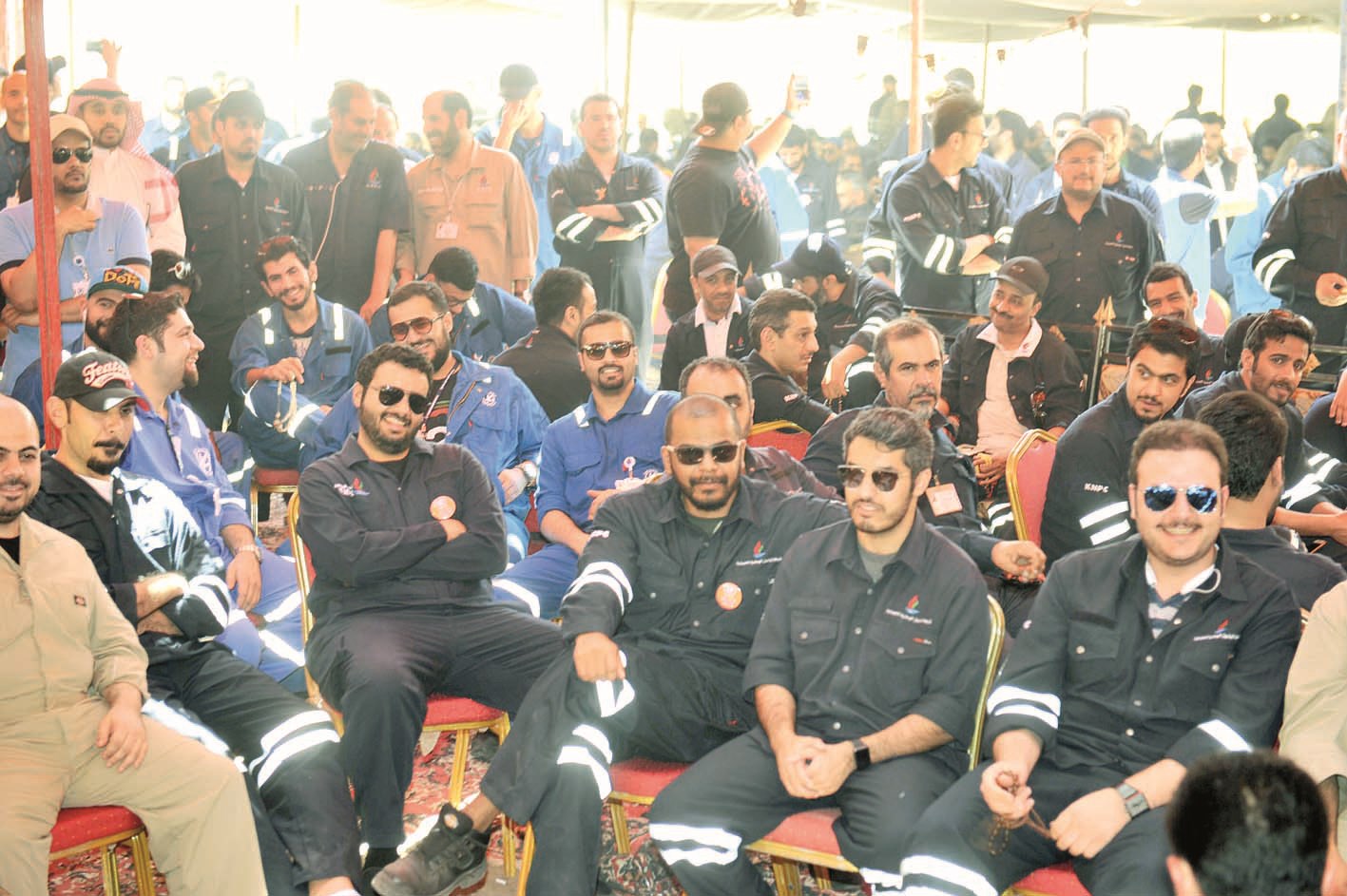 أجواء ارتياح بين المعتصمين