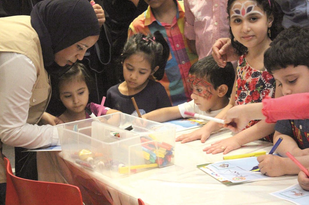 u0645u0634u0627u0631u0643u0629 u0623u0637u0641u0627u0644 u0628u0627u0644u0631u0633u0645