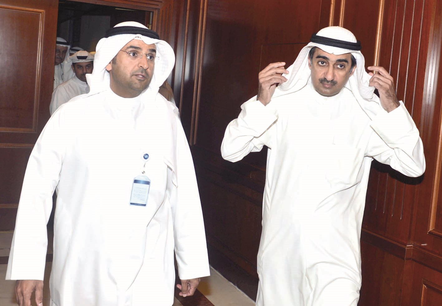 ... وفي طريقهما للاجتماع