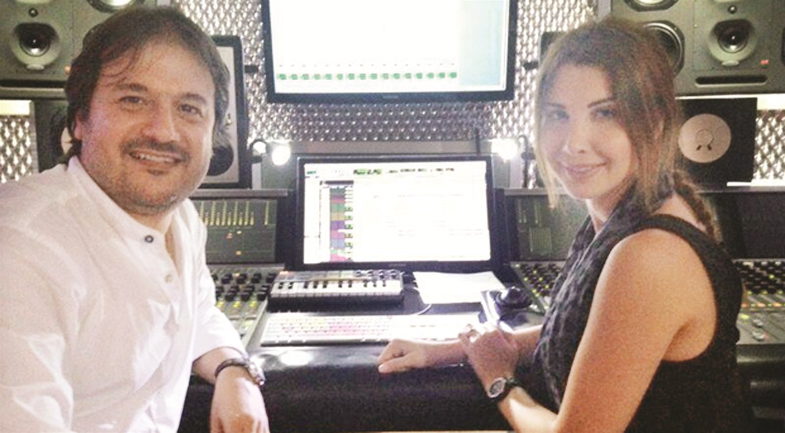 رياشي مع نانسي عجرم