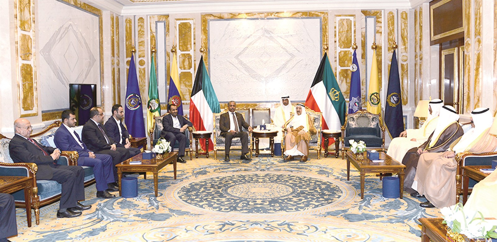 ... ومستقبلا وفد المؤتمر الشعبي وأنصار الله