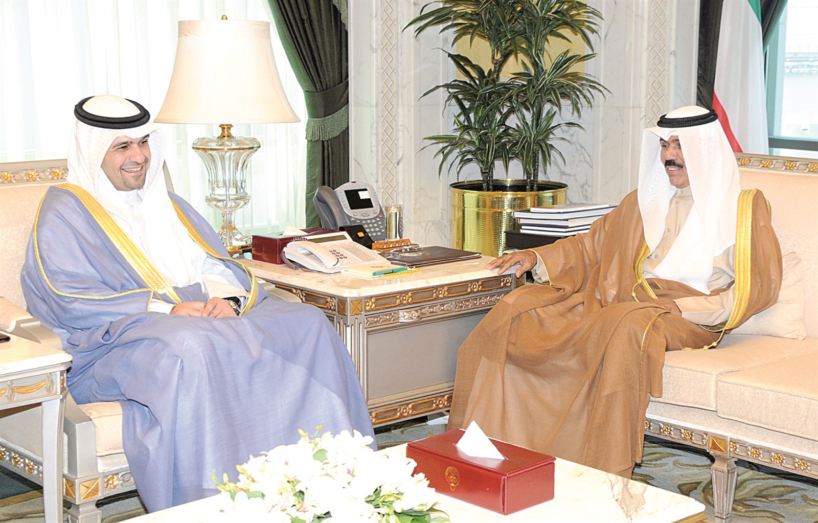 ... ومستقبلا وزير المالية