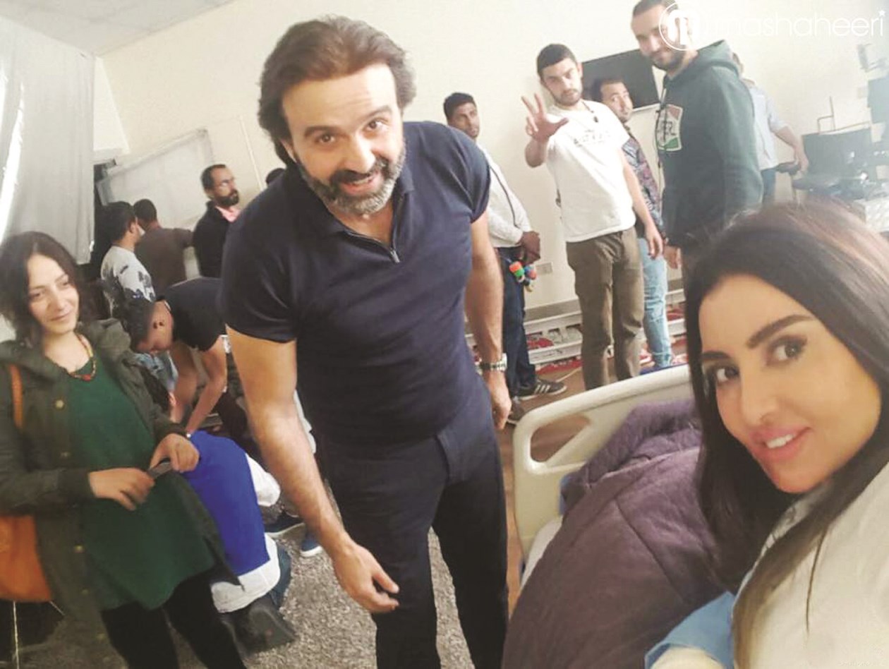 من كواليس مسلسل «المغني»