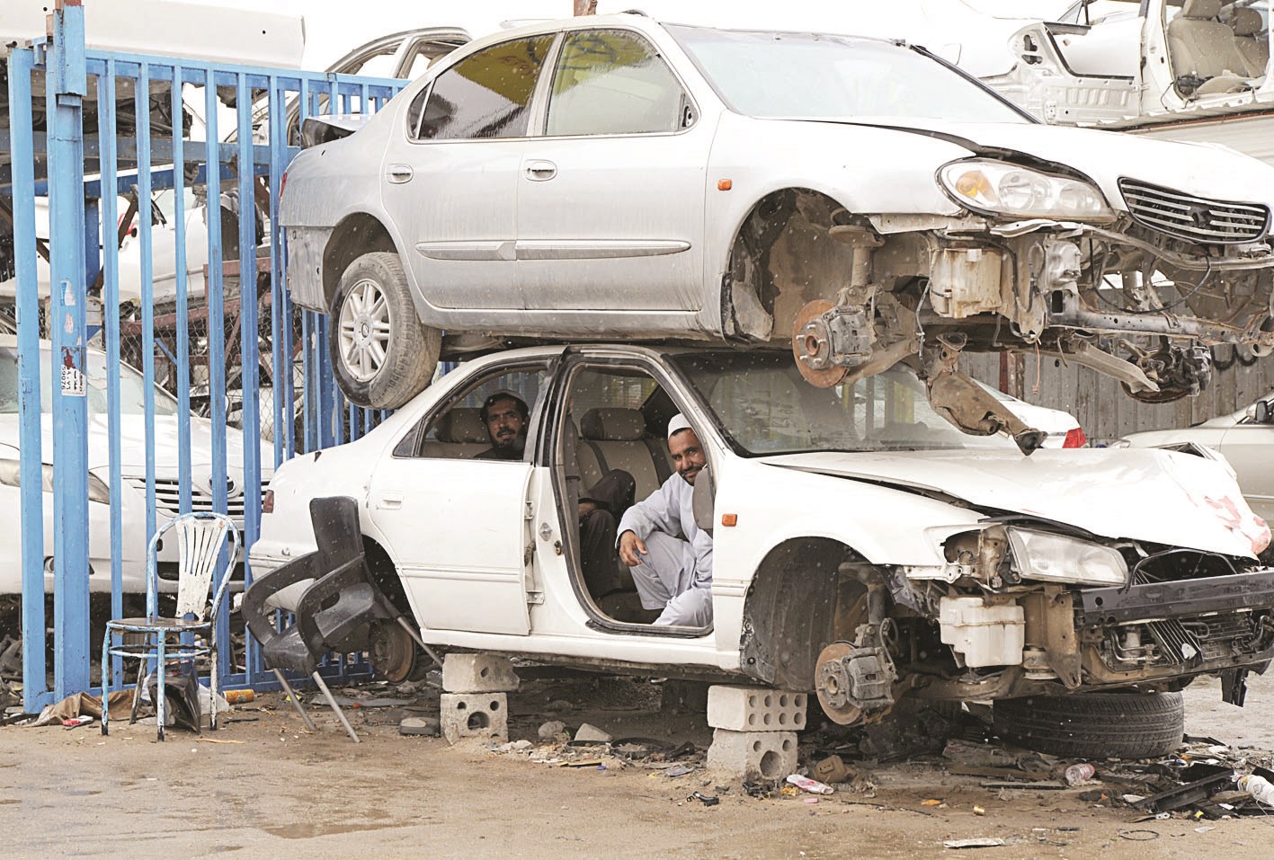 سيارات السكراب... لكل الاستخدامات