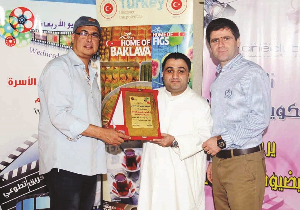 تكريم الزميل حسين خليل (تصوير كرم ذياب)