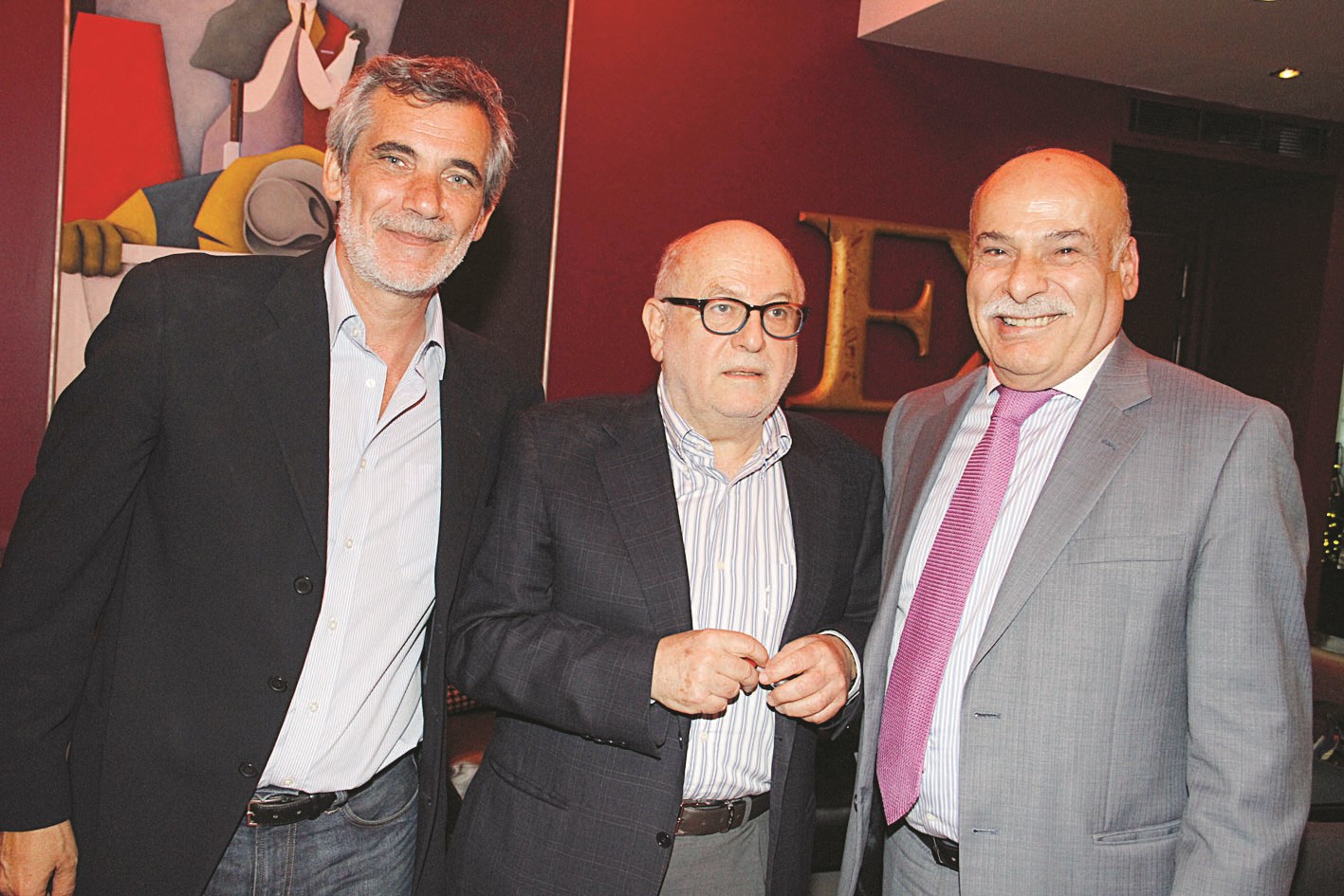 خيرالله متوسطاً مالك مروة وحسن صبرا