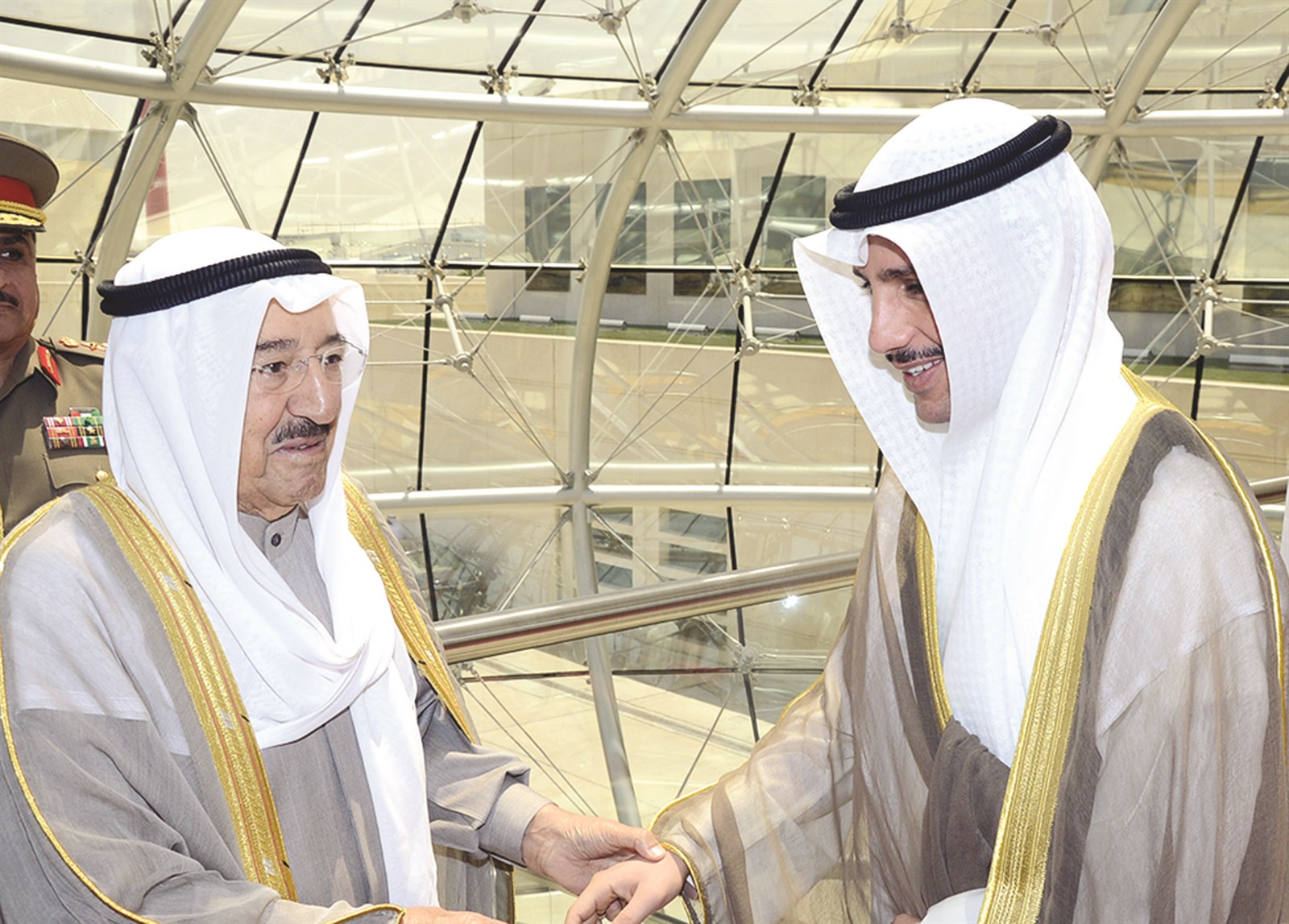 ...ومودعاً الرئيس الغانم