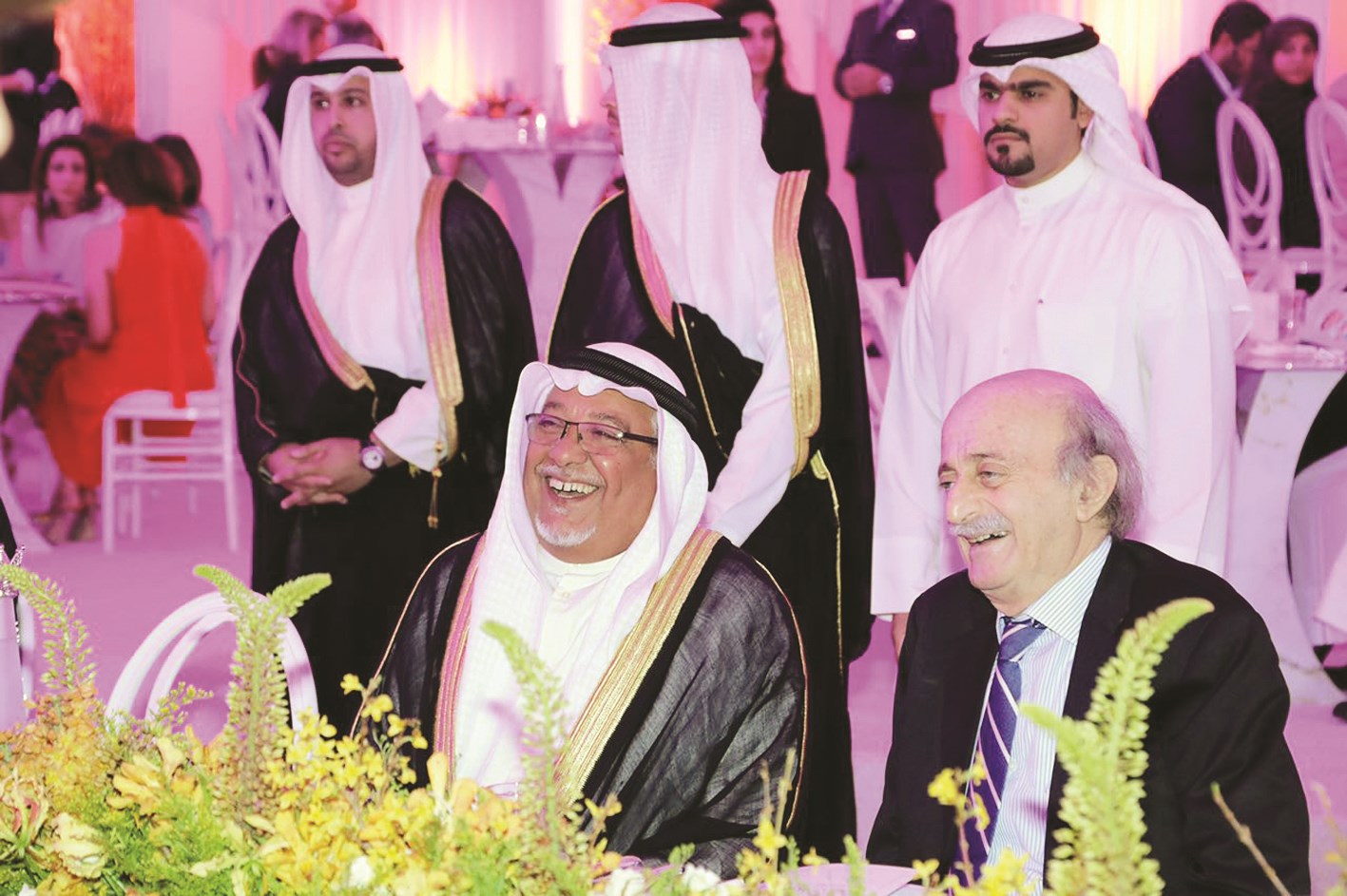 علي الجراح ووليد جنبلاط