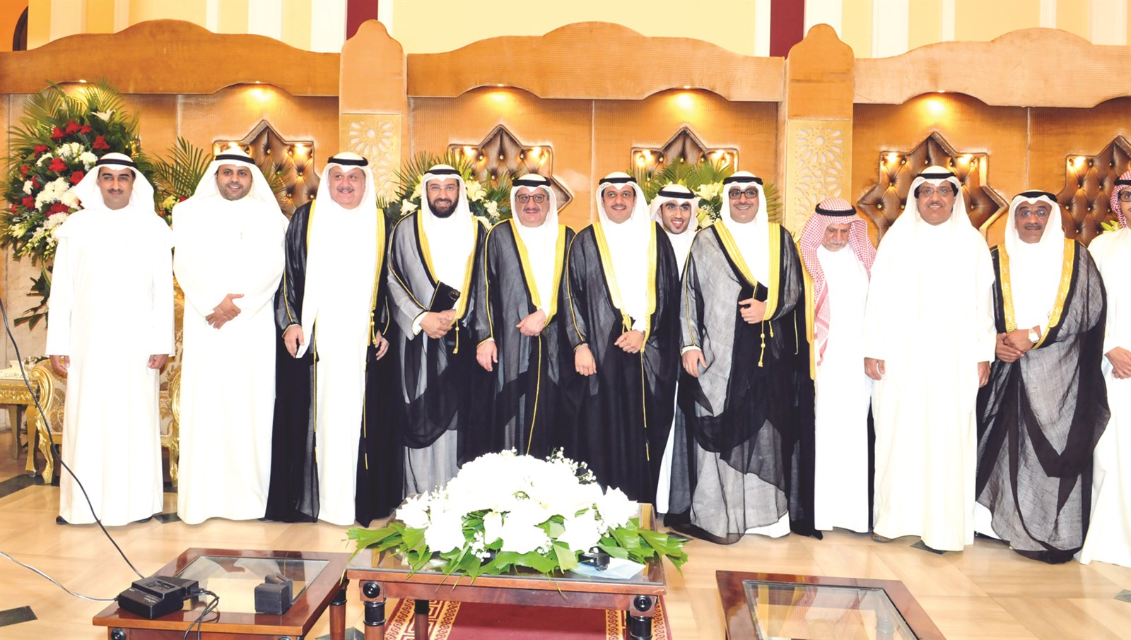 مبارك الخرينج وأحمد المشعل الصباح وعلي العمير ومحمد الجبري ويوسف العلي