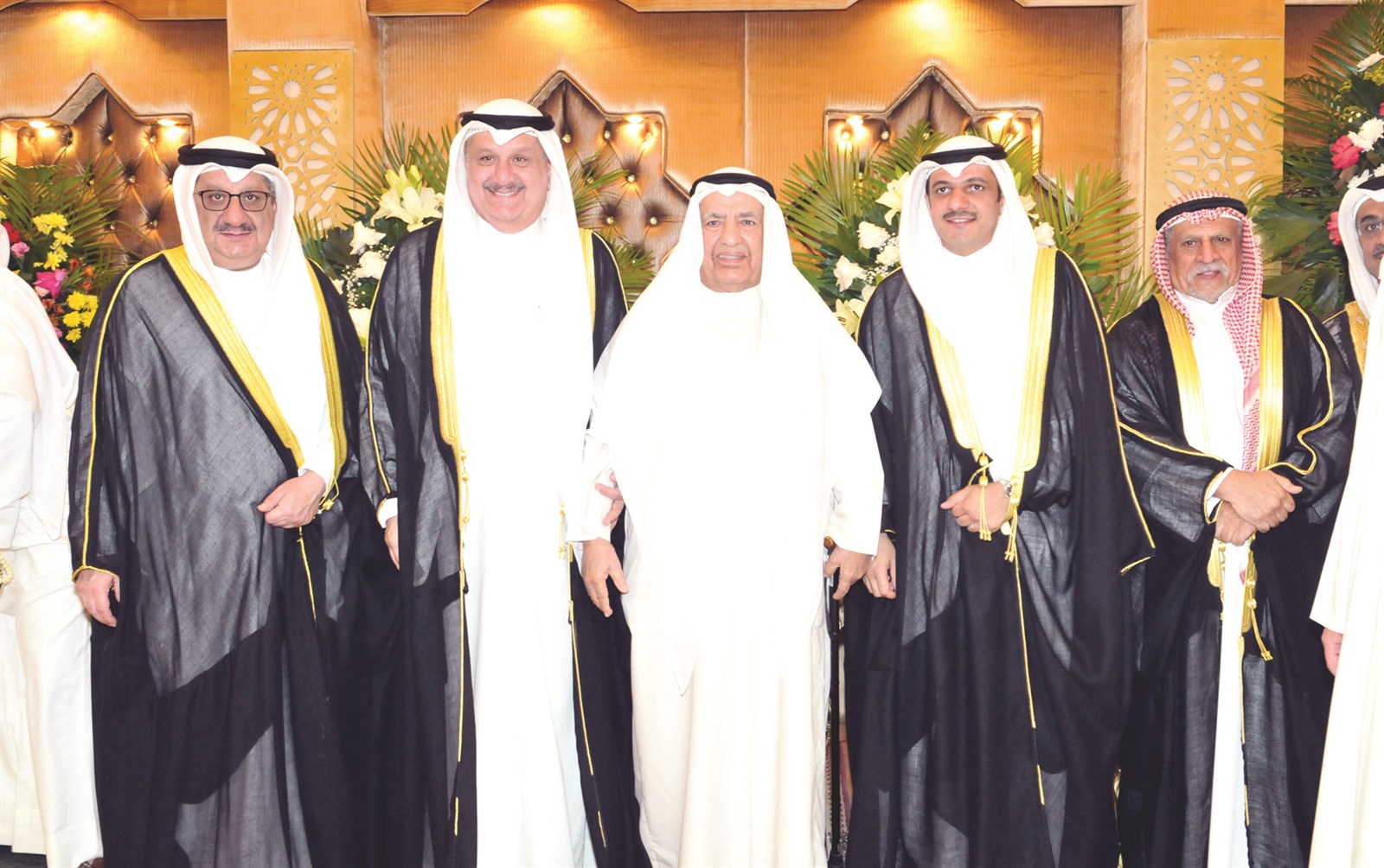 عبدالكريم محمد الكندري وعلي ثنيان الغانم مباركين