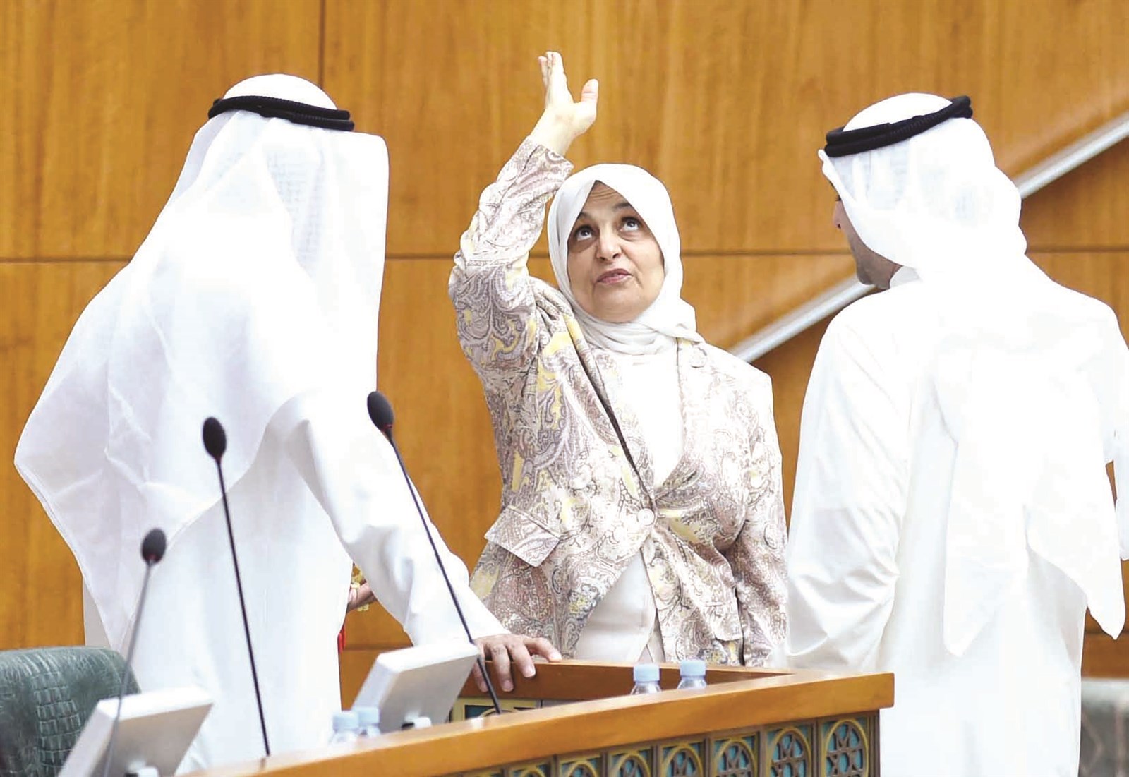 الصبيح تتحدث