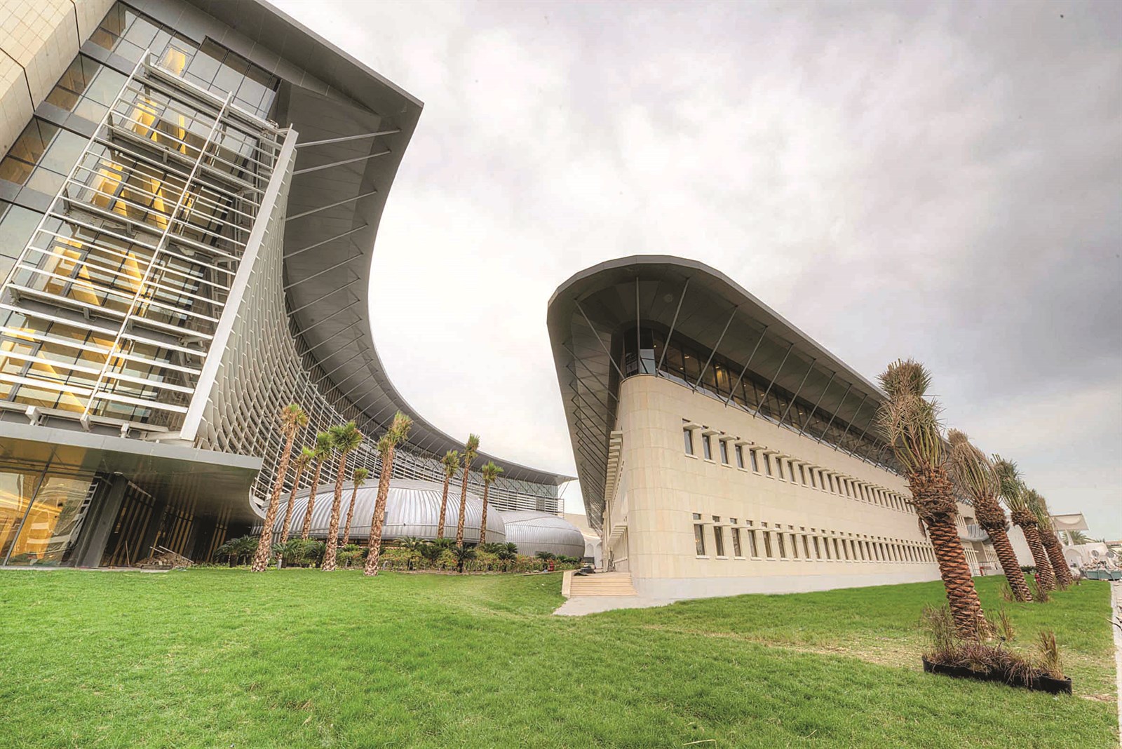 المبنى الجديد ... باطلالة مميزة