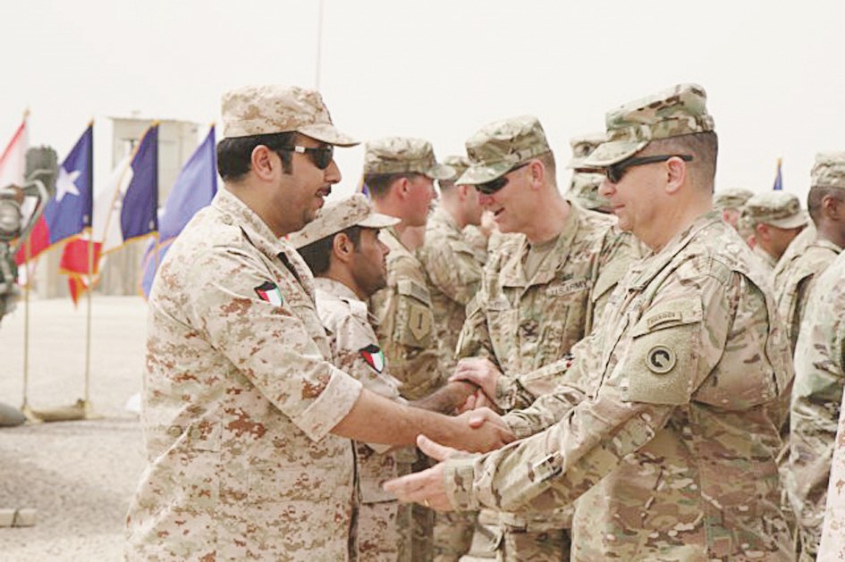 جانب من مراسم الترقية العسكرية