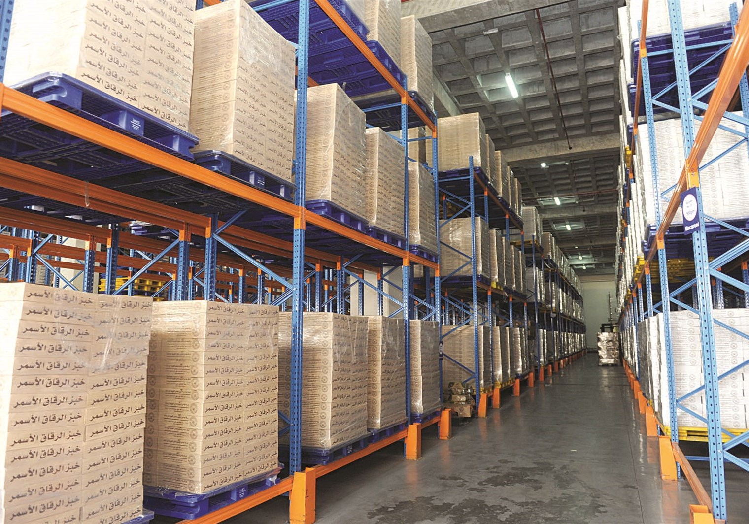 مخازن حديثة للتبريد           (تصوير زكريا عطية)