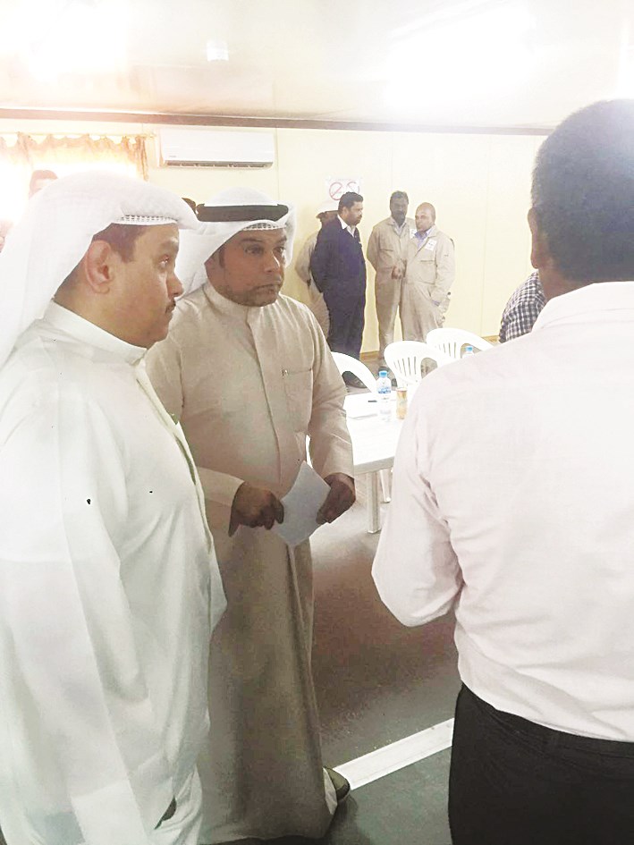 من مفاوضات وفد القوى العاملة مع العمال