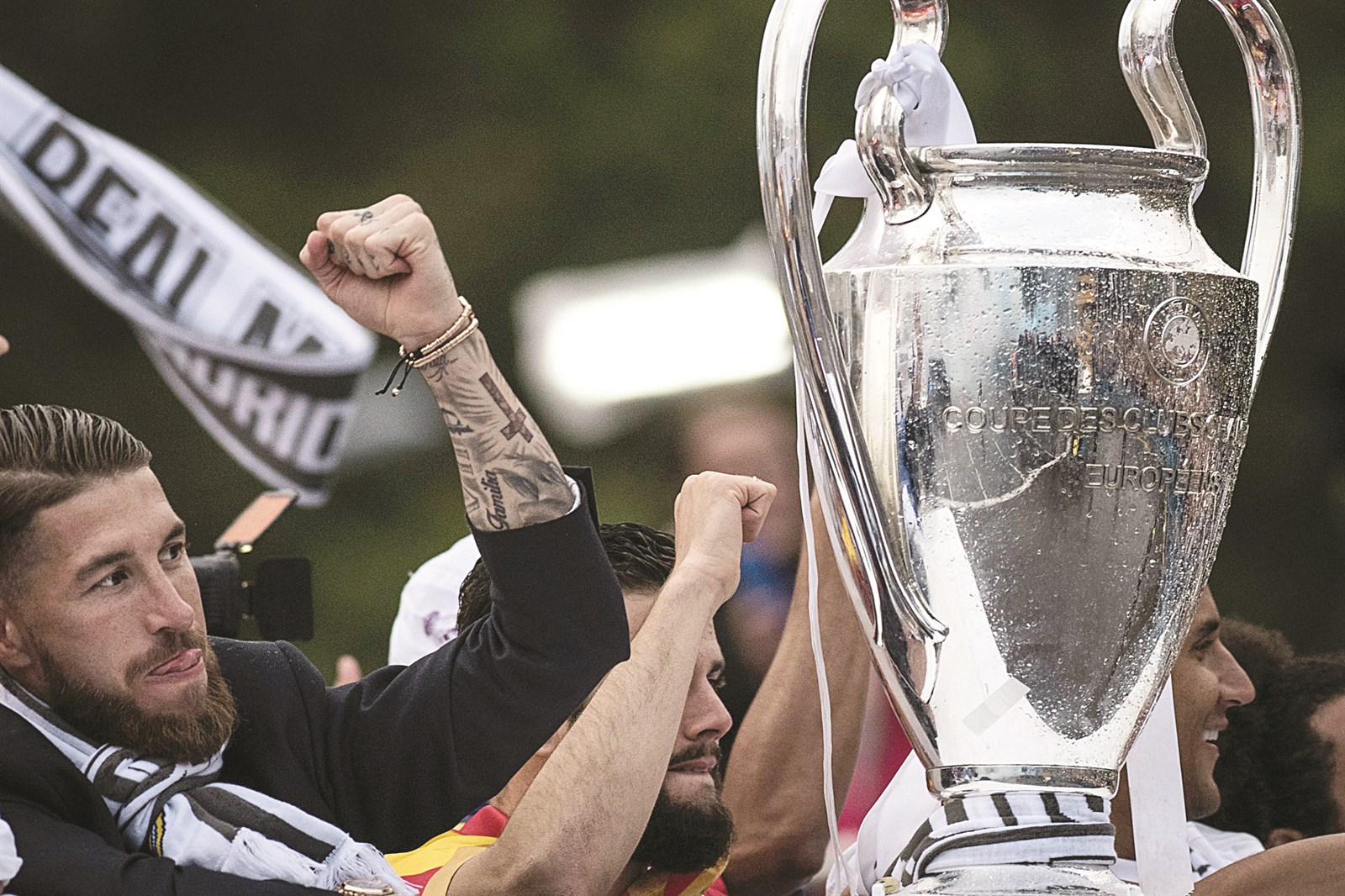 ... وكأس أوروبا منحت ريال مدريد نهاية موسم مثالية  (أ ف ب)