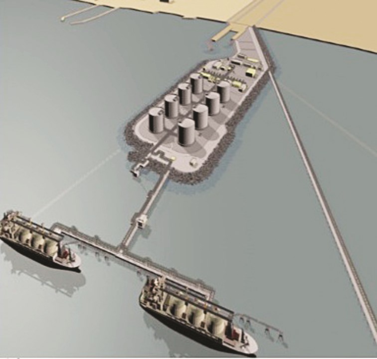 مرافق الضخ في المشروع