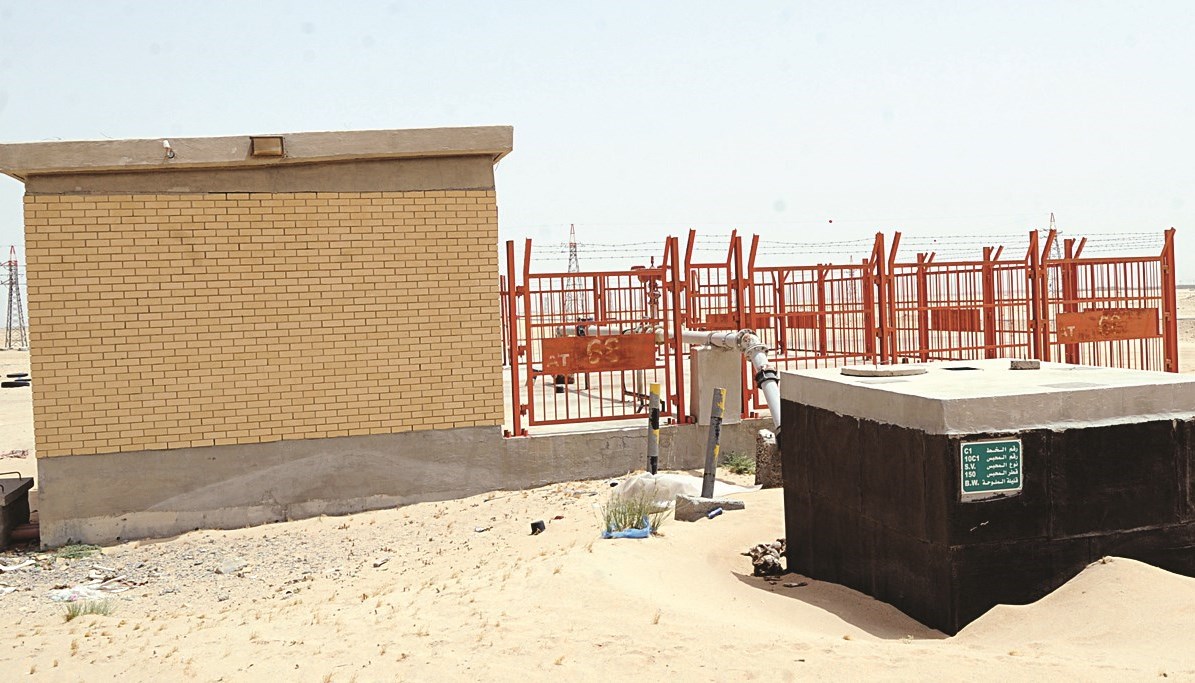 إحدى آبار المياه