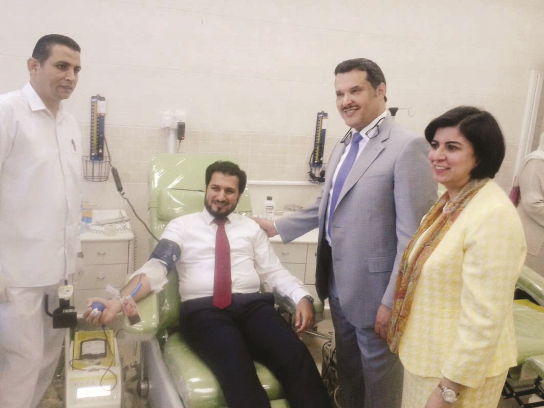 تدشين عمليات التبرع