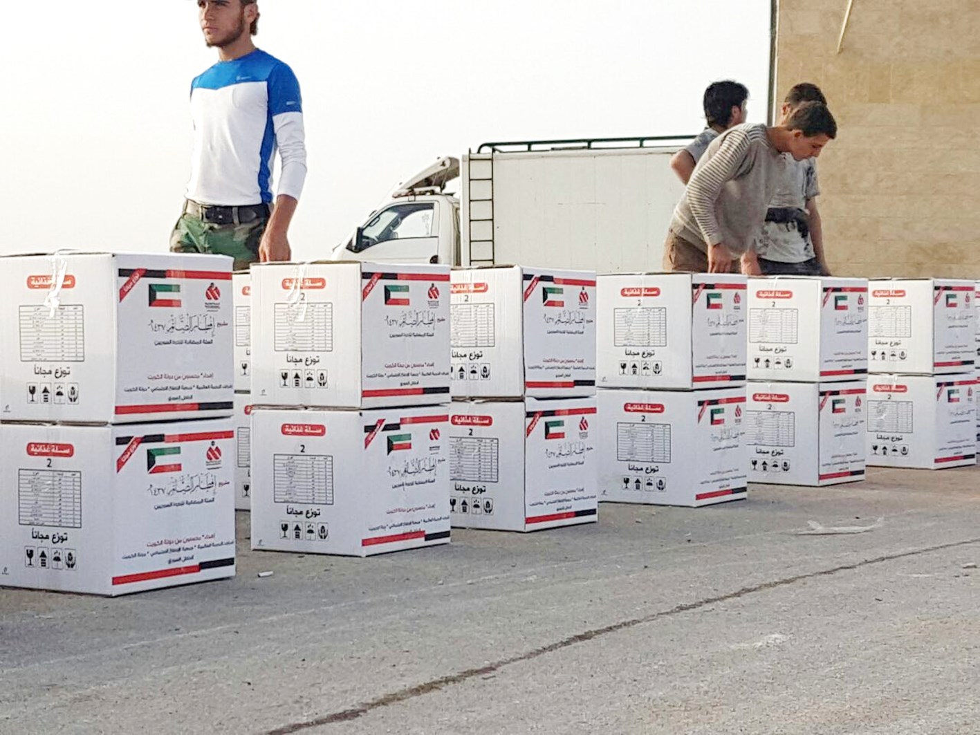 تجهيز القوافل الرمضانية