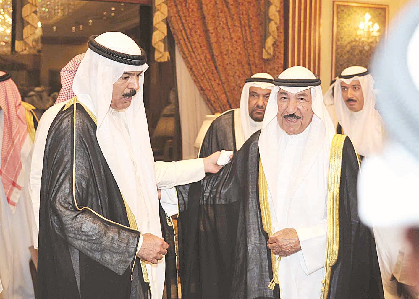 محمد الخالد مرحبا بالشيخ جابر العبدالله