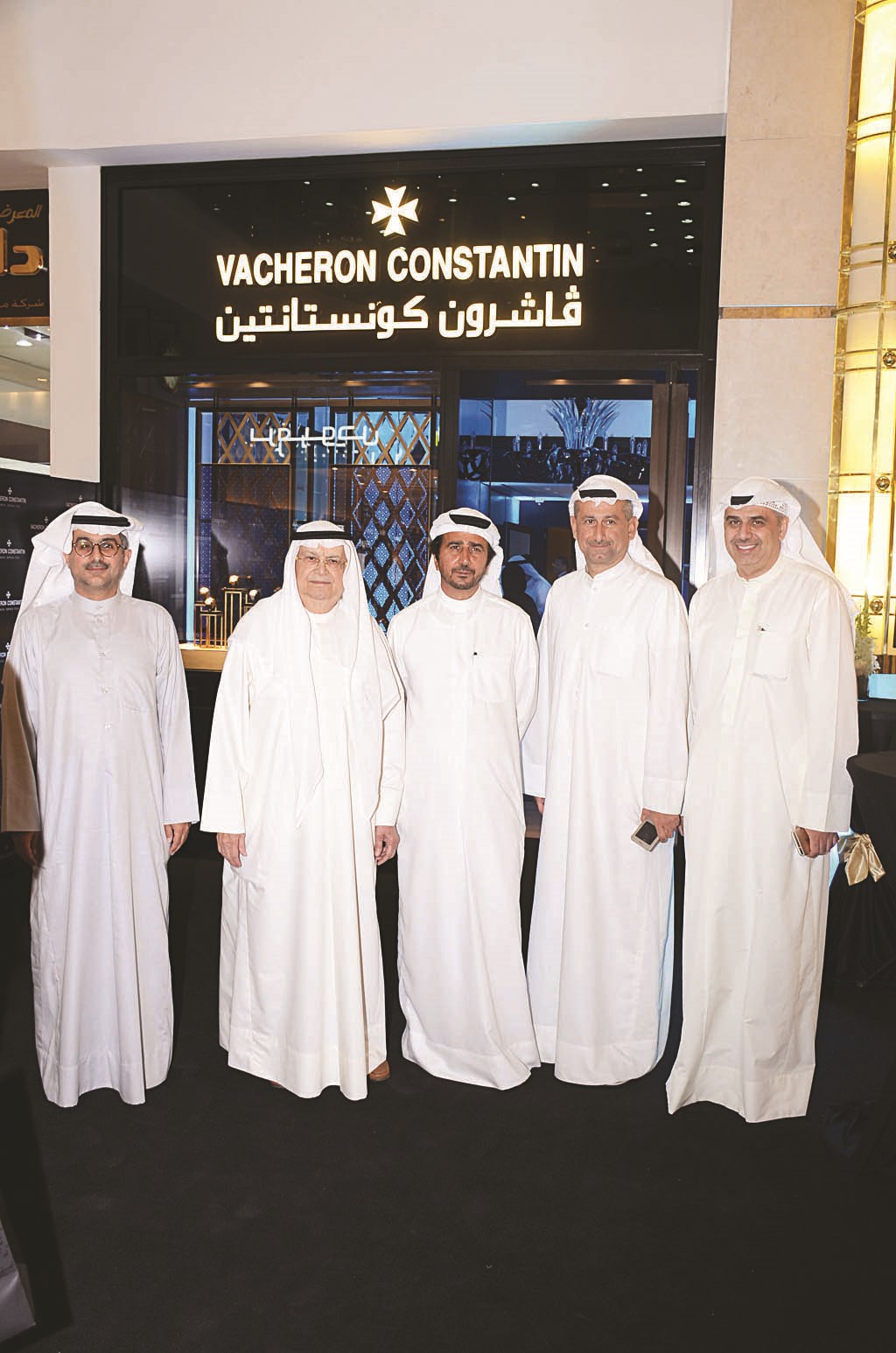 لقطة جماعية خلال الافتتاح