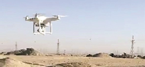 الإستعانة بطائرة استطلاع