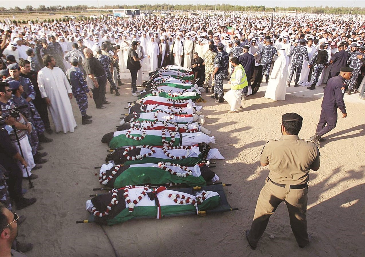 تشييع جثامين الشهداء