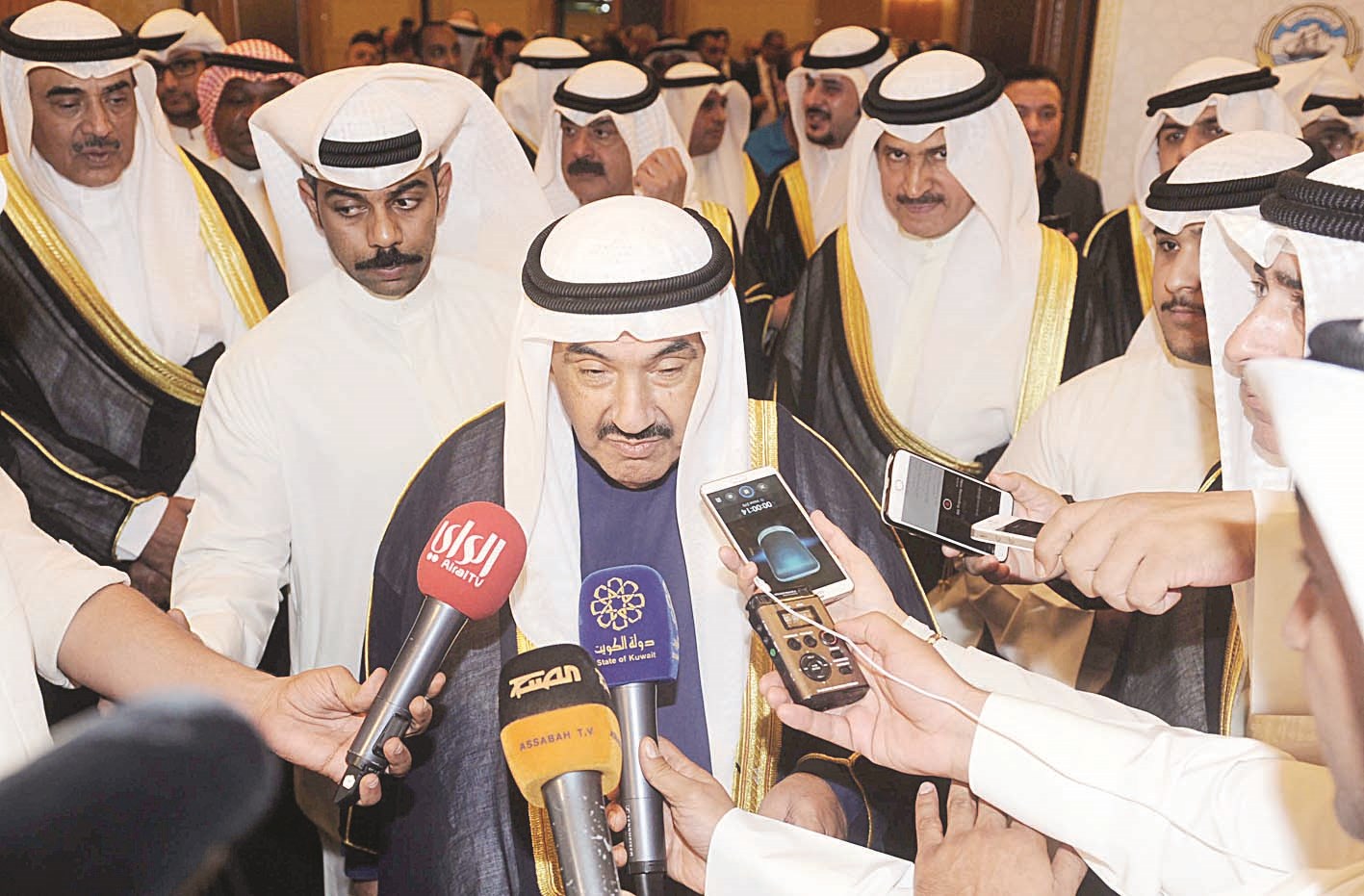 الشيخ ناصر المحمد مصرحا